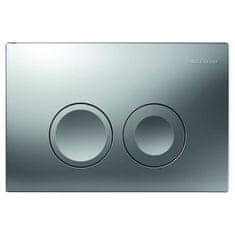 Geberit tipka Delta 25 2K, 115.125.46.5, mat krom