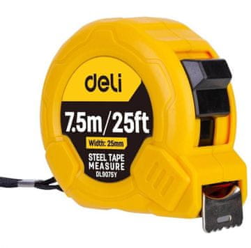 Deli 25mm čelična mjerna traka 7,5m