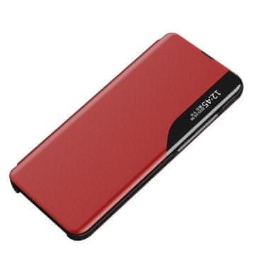 HURTEL Futrola Eco Leather View za Xiaomi Redmi Note 11 Pro+ 5G/11 Pro 5G/Mi11i/Poco X4 NFC 5G - Crvena