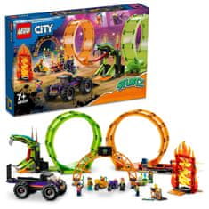 LEGO City 60339 Kaskaderska dvostruka petlja