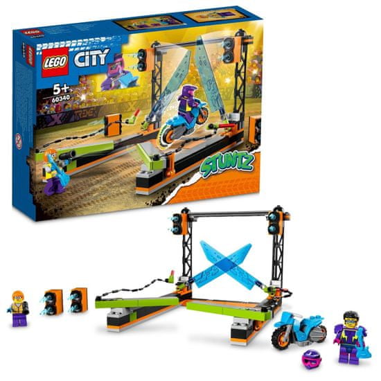 LEGO City 60340 Kaskaderski izazov s oštricama