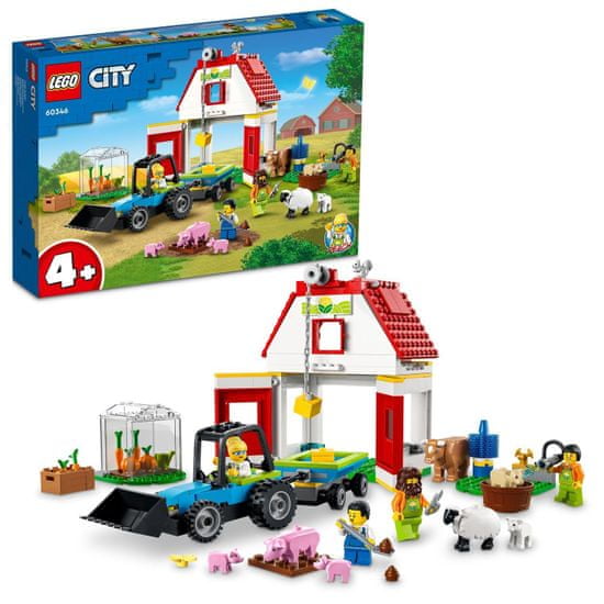 LEGO City 60346 Staja i životinje na farmi