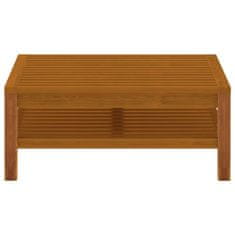 Vidaxl 3-dijelna vrtna garnitura s krem bijelim jastucima drvo bagrema