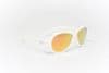 Babiators Polarized Classic BAB-052 dječje sunčane naočale, bijele/narančaste