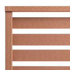 Vidaxl Panel za ogradu WPC 180 x 180 smeđi
