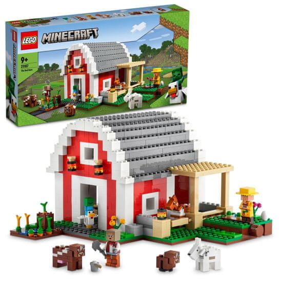 LEGO Minecraft 21187 crvena štala