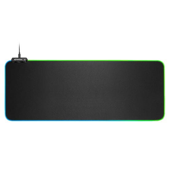 Sharkoon 1337 RGB V2 podloga za miš, 800 mm, crna s osvjetljenjem