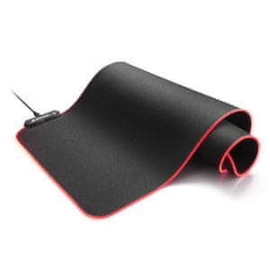 1337 RGB V2 podloga za miš, 800 mm, crna s osvjetljenjem