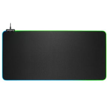 Sharkoon 1337 RGB V2 podloga za miš, 900 mm, crna s osvjetljenjem