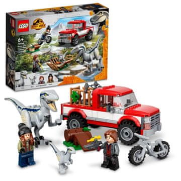 LEGO Jurski svet 76946 Lovljenje velociraptora Blue and Betty