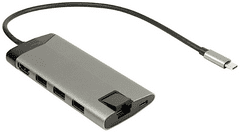 Argus GDC-802 priključna stanica, USB-C 3.1, adapter (88885551)