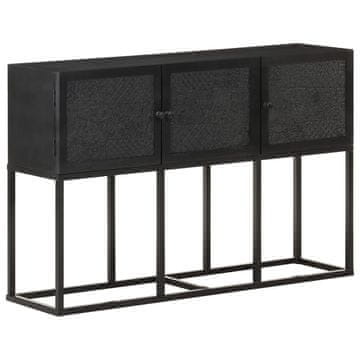 Vidaxl Komoda 115 x 30 x 76 cm Masivno drvo manga