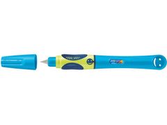 Pelikan Roler Griffix nalivpero + 2x tintni uložak, za ljevake, Neon Blue, blister