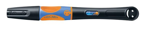  Pelikan Roler Griffix nalivpero + 2x tintni uložak, za dešnjake, Neon Black, blister   
