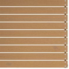 Vidaxl 2-dijelna vrtna garnitura s jastucima boja meda od borovine