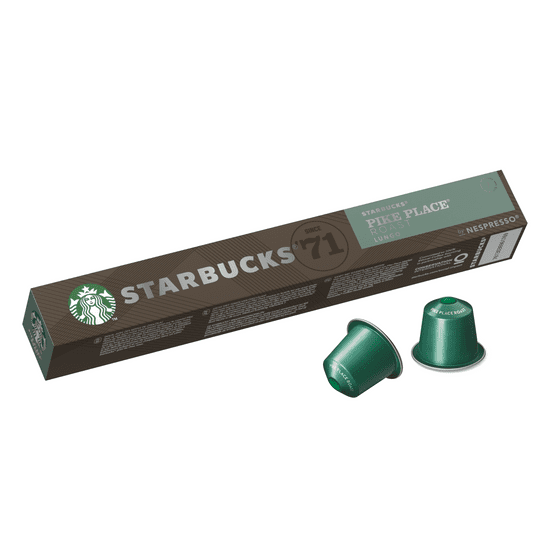 Starbucks by Nespresso® Pike Place Roast, 10 kapsula