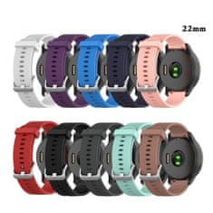 BStrap Silicone Land remen za Garmin Vivoactive 3, black