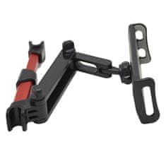 Misura Sklopivi držač za tablet i mobitel za auto-BLACK/RED