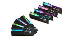 Trident Z memorija RAM, RGB, DDR4, 64GB, 8x8GB, 4000MHz, CL18, 1.35V, XMP 2.0 (F4-4000C18Q2-64GTZR)