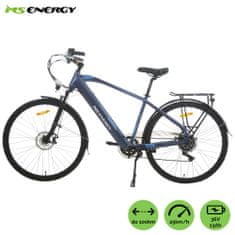 MS ENERGY električni bicikl c11 M, cestovni, 26, 30Nm, 6 brzina Shimano, do 100km, do 25km/h, 36V 13Ah baterija