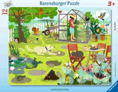 Ravensburger U kućnom vrtu slagalica, 12 dijelova