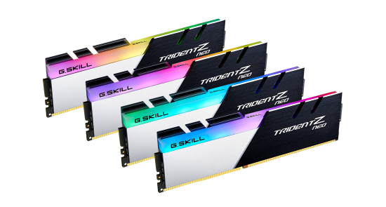 G.Skill Trident Z Neo RAM memorija, za AMD, DDR4, 32GB, 4x8GB, 3600MHz, CL16, 1.35V, XMP 2.0 (F4-3600C16Q-32GTZN)