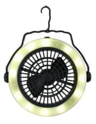  Grundig LED svjetiljka za kampiranje s ventilatorom. 