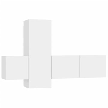 Vidaxl 3-dijelni set TV ormarića bijeli od konstruiranog drva