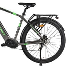 MS ENERGY električni bicikl t100, trekking, 29, 250W 80Nm, 8 brzina Shimano, do 130km, do 25km/h, 36V 15Ah baterija