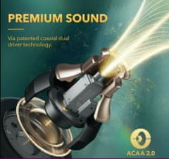 Soundcore Liberty 3 Pro slušalice, crne
