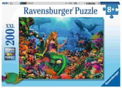 Ravensburger Morska sirena svijeta slagalica, 200 dijelova (12987)