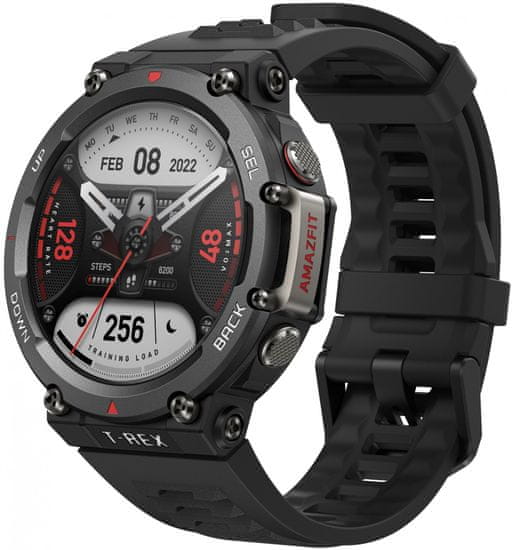 Amazfit T-Rex 2 pametni sat, crna