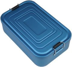 Eva Kutija za užinu, aluminijska, eloksirana, 23×15×7 cm, plava