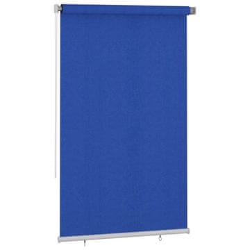 Vidaxl Rolo zavjesa, 140x230 cm, plava, HDPE