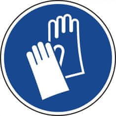 Label-Label Samoljepljiva naljepnica upozorenja - zaštitne rukavice 100mm
