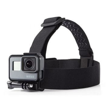 Tech-protect Headstrap traka za glavu s držačem za sportske kamere GoPro, crno