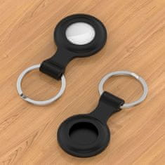 Tech-protect Icon silikonska maska za Apple AirTag, crno