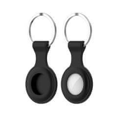 Tech-protect Icon silikonska maska za Apple AirTag, crno