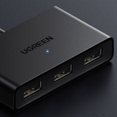Ugreen CM409 Switch adapter 3x USB 2.0, crno
