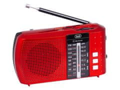 RA 7F20, Bluetooth, MP3, USB/MicroSD, punjiva baterija radio prijemnik, crveni