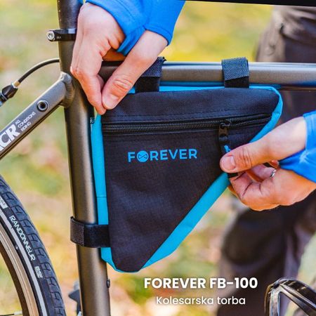  Forever SB-100 biciklistička torba, 20 x 19 x 4 cm, modra