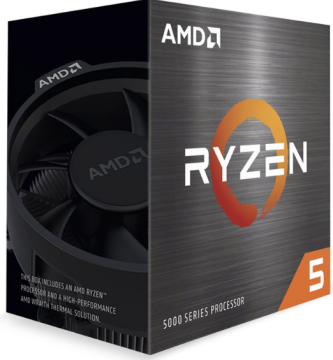 AMD Ryzen 5 5500 procesor, 3,6GHz/4,2GHz, 65W, S-AM4, hladnjak (100-000000457MPK)