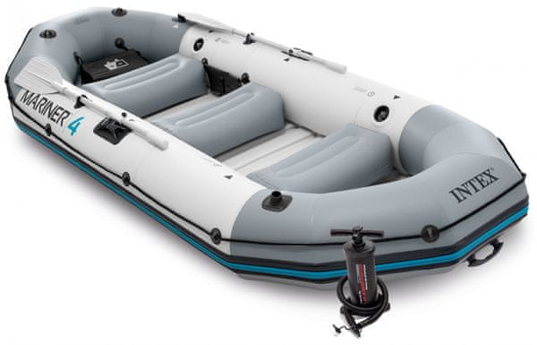 Čamac na napuhavanje INTEX Mariner 4 ljetna zabava ljetni dani vruće vrućine