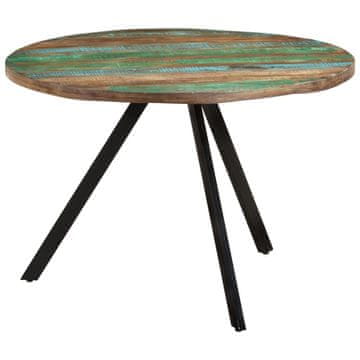 Vidaxl Blagovaonski stol 110x75 cm Masivno reciklirano drvo
