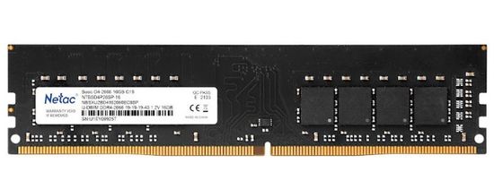 Netac Basic memorija, 8 GB, DDR4, 2666 MHz (NTBSD4P26SP-08)