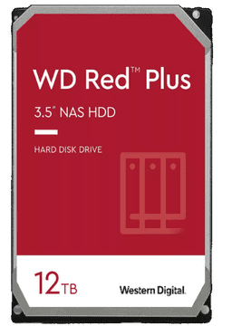 WD Red Plus tvrdi disk, 12TB, 8,89 cm, SATA3, 256MB, 7200 (WD120EFBX)