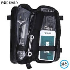 Forever Bike Repair Kit set alata za popravak bicikla i guma, montaža na bicikl, crna