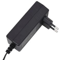 Vidaxl Električni naslonjač crvena boja vina baršunasti