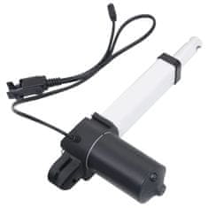 Vidaxl Električni naslonjač od tkanine tamnosivi