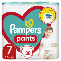 Pampers Pants pelene hlačice, Veličina 7, 17 kg +, 38 komada
